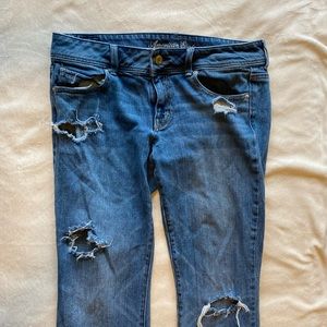 American Eagle Outfitters Ripped Jeans